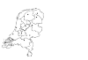 Netherlands province borders