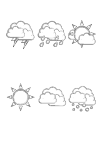 weather symbols