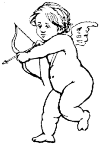 an angel to it arc spans the arrow in