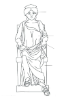Juno is the wife of the Roman supreme Jupiter. She is the goddess of marriage. The Greeks called them Hera and is the wife of Zeus.