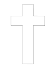 A cross, the symbol of Christianity