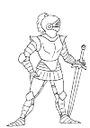 Knight with sword