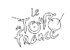 The logo of the Tour de France